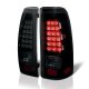 GMC Sierra 1999-2006 Black Smoked LED Tail Lights