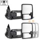 GMC Sierra 3500HD 2007-2014 Chrome Towing Mirrors Smoked LED DRL Power Heated