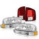 Chevy S10 1998-2004 Headlights Set LED Tail Lights