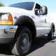 Ford F350 Super Duty 1999-2007 Fender Flares Pocket Rivet Textured 6 Inch