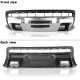 GMC Canyon 2015-2019 Chrome Skid Plate Bumper Cover Air Deflector