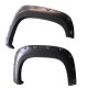 GMC Sierra 2007-2013 Black Fender Flares Pocket Rivet