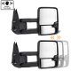 Chevy Silverado 1988-1998 Chrome Towing Mirrors LED Running Lights Power