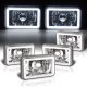 Chevy Suburban 1981-1988 Halo Tube Sealed Beam Headlight Conversion Low and High Beams