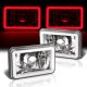 Chevy Blazer 1995-1997 Red Halo Tube Sealed Beam Headlight Conversion