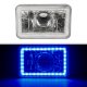 1989 Chrysler LeBaron Blue LED Halo Sealed Beam Projector Headlight Conversion