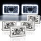 Buick Regal 1981-1987 LED Halo Sealed Beam Projector Headlight Conversion Low and High Beams