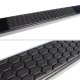 Dodge Ram 1500 Crew Cab 2019-2024 Running Boards Hex Steps Black 5 Inch