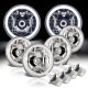 Lincoln Continental 1961-1979 Halo Tube LED Headlights Conversion Kit