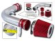 Lincoln Navigator 1998-1999 Polished Short Ram Intake with Red Air Filter