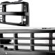 Chevy 1500 Pickup 1988-1993 Black Replacement Grille