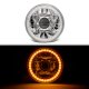 Buick LeSabre 1971-1975 Amber LED Halo Sealed Beam Projector Headlight Conversion