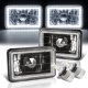 Chevy Blazer 1995-1997 LED Halo Black LED Headlights Conversion Kit