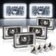 Chevy Blazer 1981-1988 LED Halo Black LED Headlights Conversion Kit Low and High Beams