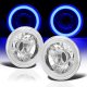 Mazda RX7 1978-1985 Blue Halo Tube Sealed Beam Projector Headlight Conversion