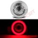 Buick Century 1974-1975 Red Halo Tube Sealed Beam Projector Headlight Conversion