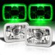 Acura Integra 1986-1989 Green Halo Sealed Beam Projector Headlight Conversion