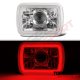 Ford Econoline Van 1979-1995 Red Halo Tube Sealed Beam Projector Headlight Conversion