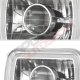Ford F100 1978-1983 Red Halo Tube Sealed Beam Projector Headlight Conversion