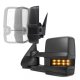 Chevy Silverado 2500HD 2001-2002 Power Folding Towing Mirrors Smoked LED Lights