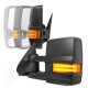GMC Yukon XL 2000-2002 Power Folding Towing Mirrors LED DRL