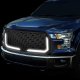 Ford F150 2015-2017 Black LED DRL Honeycomb Front Grille