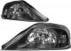 Mercury Sable 2000-2005 Black Headlights