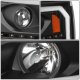 Chevy Silverado 3500HD 2007-2014 Black Projector Headlights LED DRL Signals N3