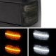 Ford Excursion 1999-2002 Towing Mirrors Smoked Switchback LED DRL Signal Lights