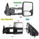 Chevy Silverado 2500HD 2003-2006 Chrome Tow Mirrors Switchback LED DRL Sequential Signal