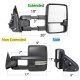 Chevy Suburban 2003-2006 Power Folding Tow Mirrors Smoked Switchback LED DRL Sequential Signal