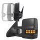 Toyota Tundra 2007-2021 Power Folding Tow Mirrors Smoked LED Lights