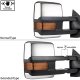 Toyota Sequoia 2008-2020 Chrome Power Folding Tow Mirrors LED Lights