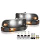 Chevy S10 1998-2004 Smoked LED Headlight Bulbs Set Complete Kit