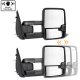 Dodge Ram 3500 2010-2018 Chrome Tow Mirrors Smoked Switchback LED DRL Sequential Signal