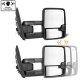 Ford F450 Super Duty 2008-2016 Chrome Tow Mirrors Smoked LED Lights Power Heated