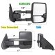 Dodge Ram 3500 2010-2018 Tow Mirrors Smoked LED DRL Power Heated