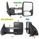 Ford F450 Super Duty 1999-2007 Tow Mirrors Smoked LED DRL Power Heated