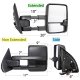 Ford F350 Super Duty 2008-2016 Tow Mirrors Smoked LED Lights Power Heated