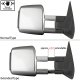 Toyota Tundra 2014-2021 Chrome Power Folding Tow Mirrors Smoked LED