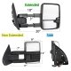 Ford Excursion 1999-2005 Tow Mirrors Smoked LED DRL Power Heated