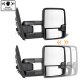 Ford F550 Super Duty 1999-2007 Chrome Tow Mirrors Smoked Switchback LED DRL Sequential Signal