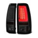 GMC Sierra 1500HD 1999-2006 Smoked LED Tail Lights Tube