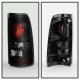 Chevy Silverado 1500HD 1999-2006 Black Smoked Altezza Tail Lights