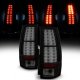 GMC Yukon Denali 2007-2014 Black Smoked LED Tail Lights