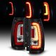 GMC Yukon Denali 2007-2014 Black LED Tail Lights Tube