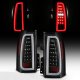 Chevy Tahoe 2015-2019 Black Tube Full LED Tail Lights