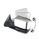 Chevy Silverado 2500 2003-2004 Chrome Power Folding Tow Mirrors Smoked Switchback LED DRL Sequential Signal