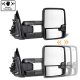 GMC Yukon XL 2000-2002 Chrome Power Folding Tow Mirrors Smoked Switchback LED DRL Sequential Signal