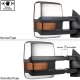 Chevy Silverado 2500HD 2001-2002 Chrome Power Folding Towing Mirrors LED Lights